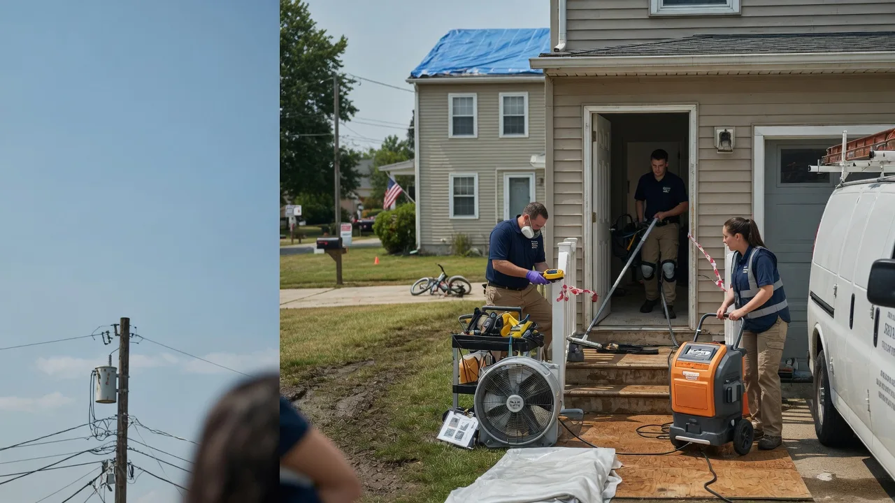 Water Damage Repair in Gobles, MI near me